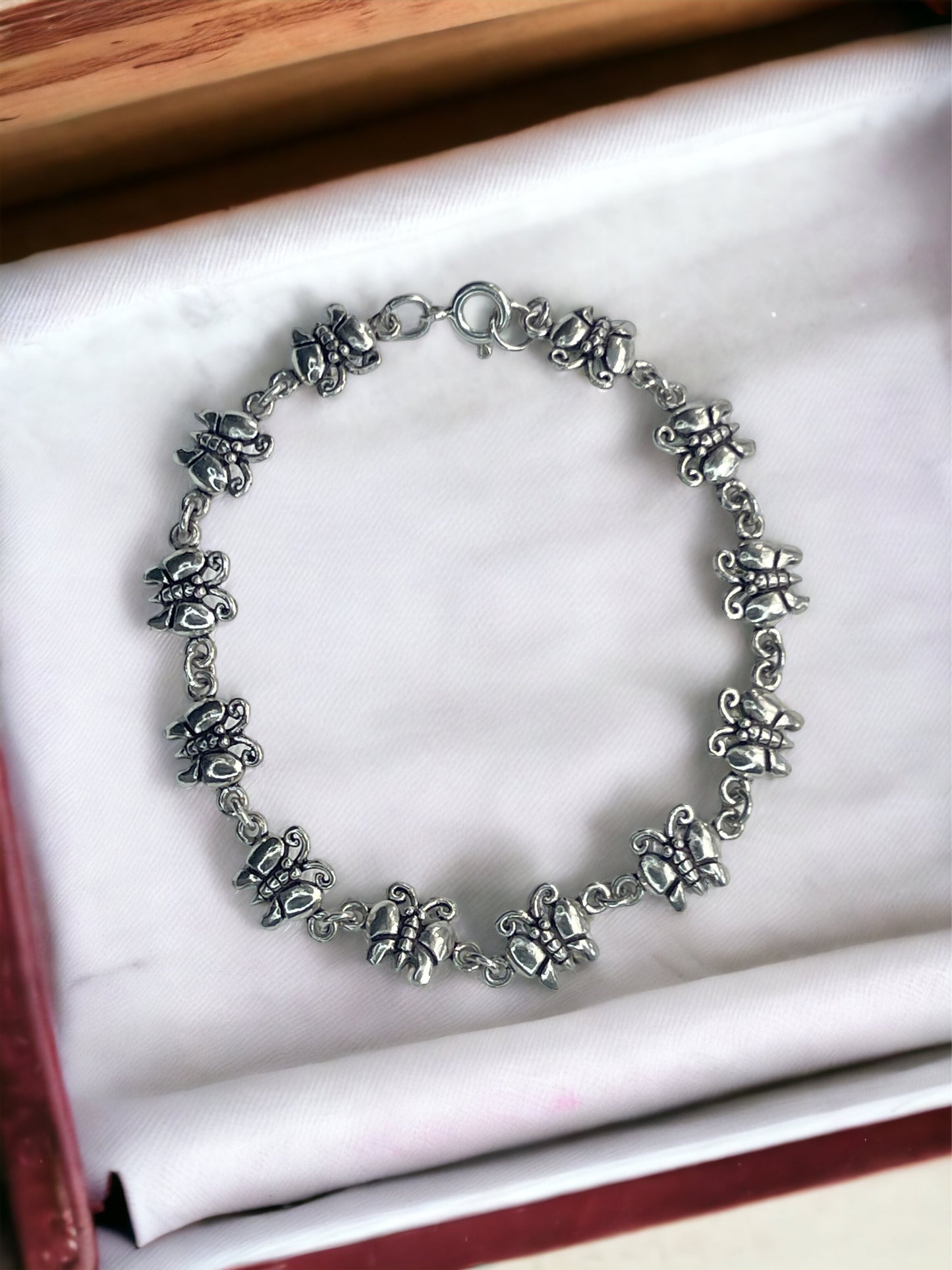 Butterfly Silver Bracelet