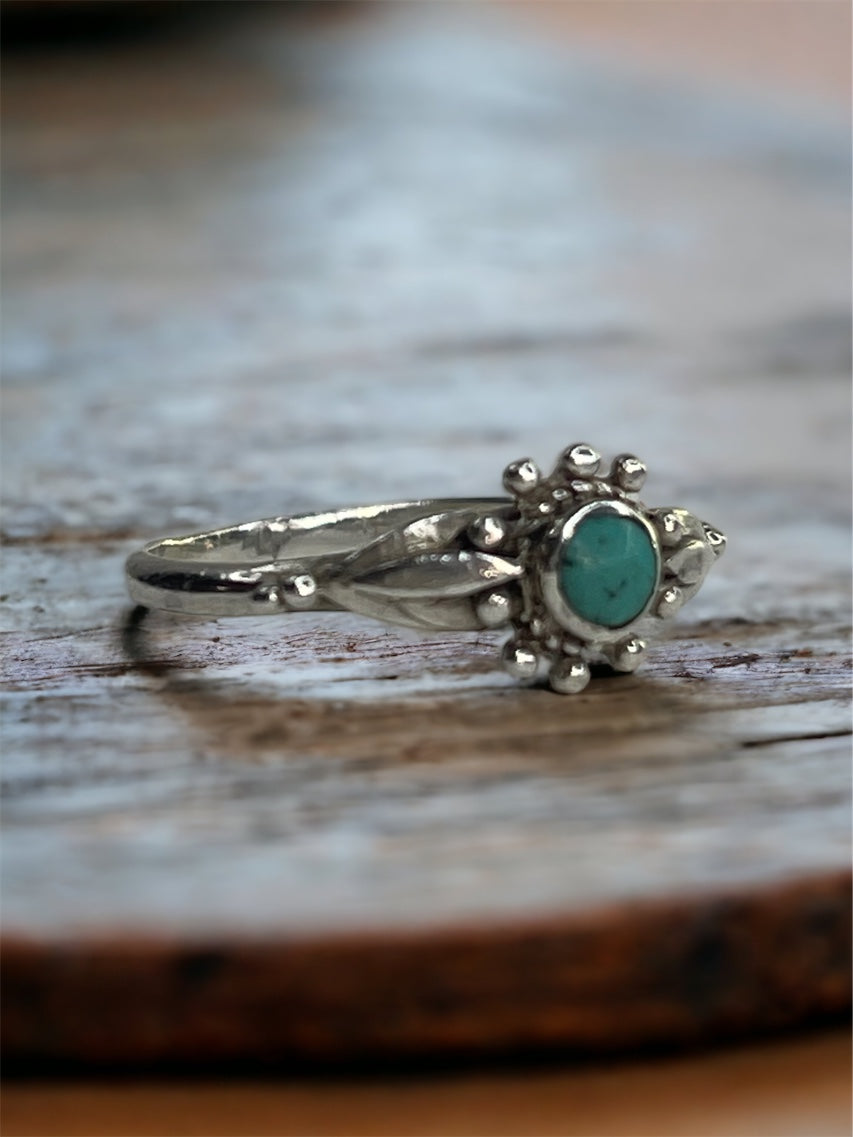 Vintage Sunflower Style Ring