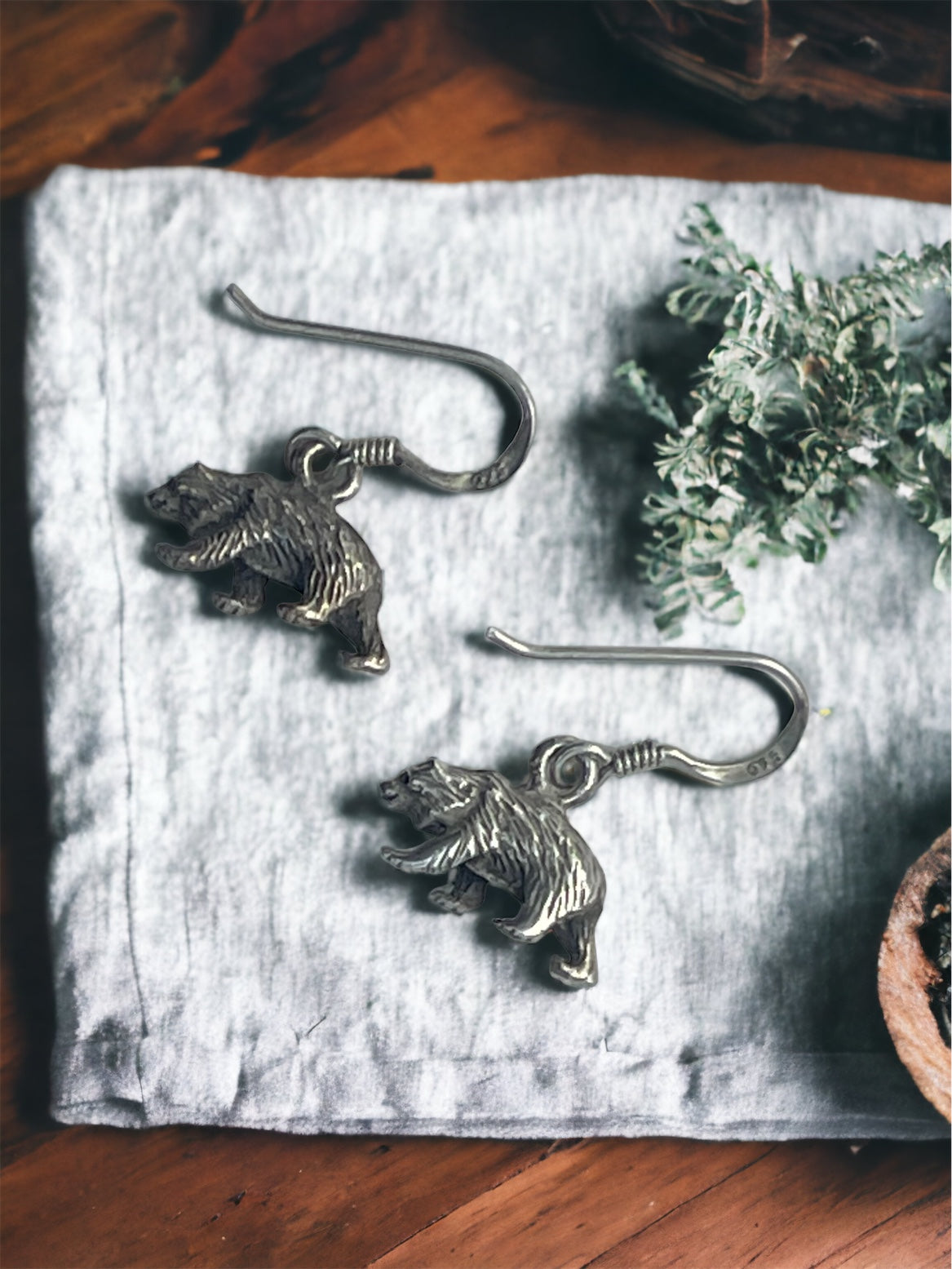 Bear Earrings