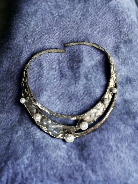 Collar de Perlas Hecho a Mano 