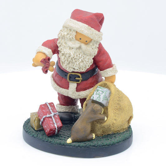 Figura de Papá Noel nunca olvida